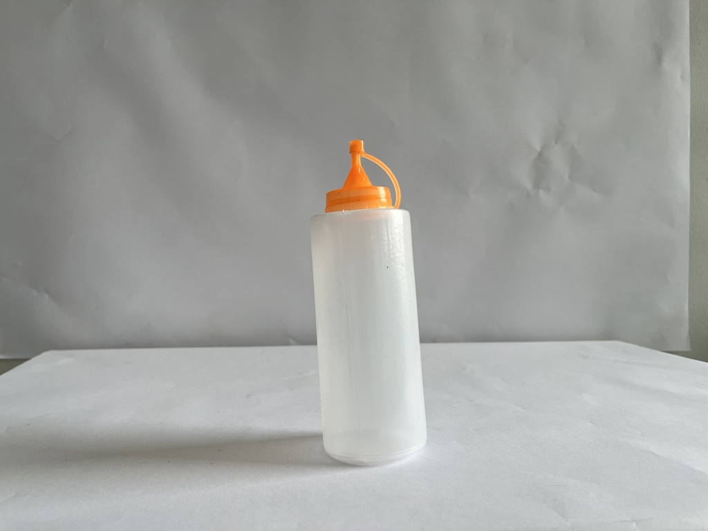 Salsero Simple Blanco y Naranja